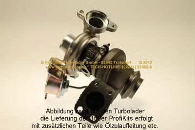 SCHLUTTER TURBOLADER pro01680d -  Компрессор, наддув